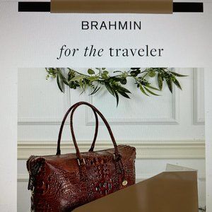 BRAHMIN USA -N W T   $425.00 -BHBL ,64 YEARS IN BEVERLY HILLS CA